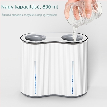 M11 kettős fejű indukciós szappanadagoló, falra szerelhető, ABS, CE tanúsítvány, 715 g