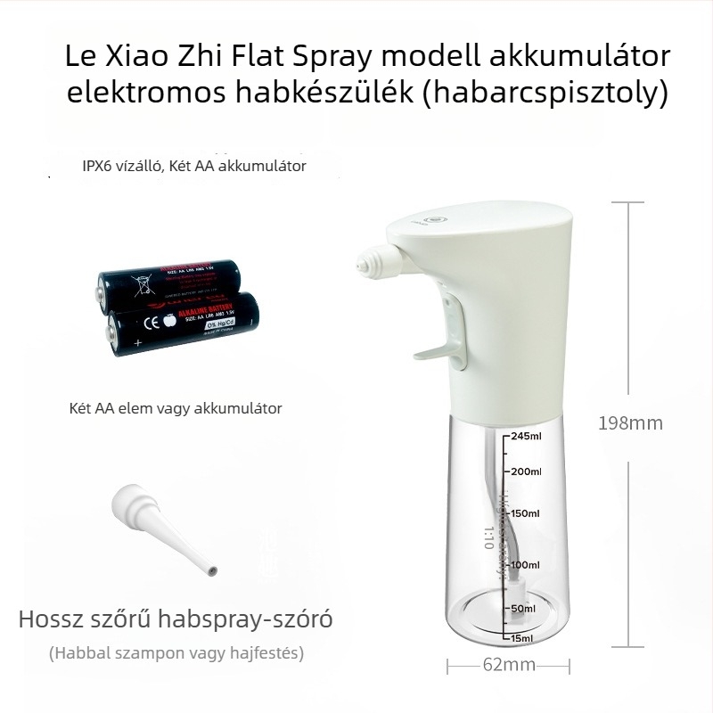 Habos szappanadagoló – kézi működtetés, ABS+PETG, injekciós öntés, modern minimalista stílus, tömeg 0.5