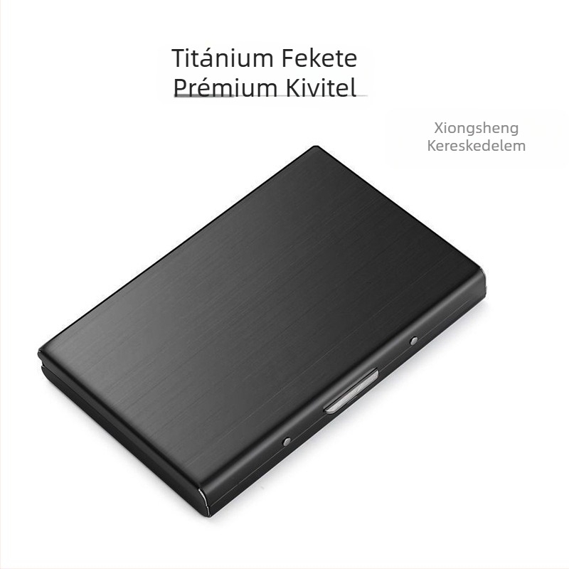 PVC anyagú jogosítványtartó szintetikus bőr belsővel – bővítés, lopás elleni védelem, anti-demagnetizálás, kártya klip
