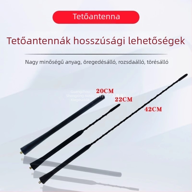 Autó TV antenna – menetes rögzítés – eredeti gyári kompatibilitás – testreszabás nélkül