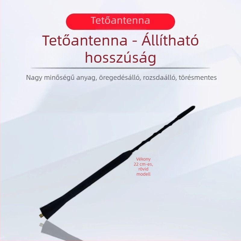 Autó TV antenna – menetes rögzítés – eredeti gyári kompatibilitás – testreszabás nélkül