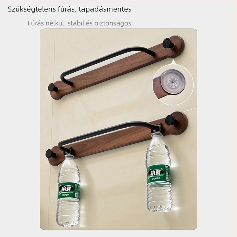Fali törölközőtartó, univerzális stílus, CE tanúsítvány
