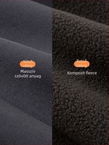 Gyerek nadrág, fleece béléssel, koreai stílusú casual, poliészter 90,4%, középmagas derekú gumis