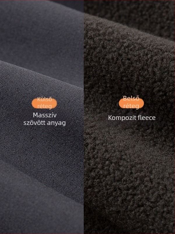 Gyerek nadrág, fleece béléssel, koreai stílusú casual, poliészter 90,4%, középmagas derekú gumis