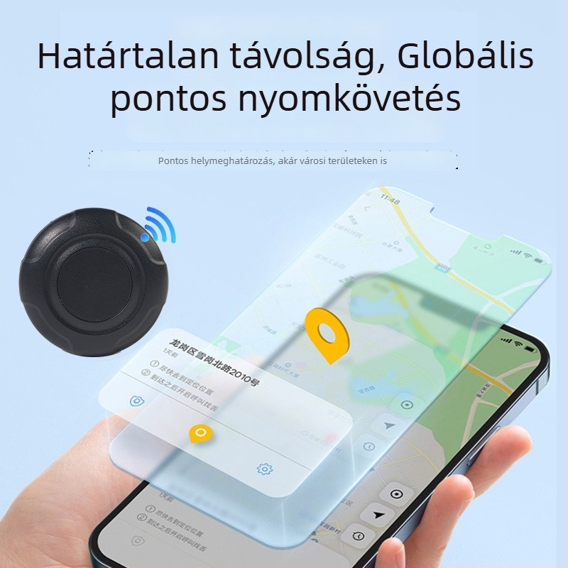 Autó GPS-lokátor anti-lost és anti-theft funkcióval, modell C4 2477, 365 napos akkumulátor-élettartam, IP65 vízálló, háromnapos nyomkövetési előzmény