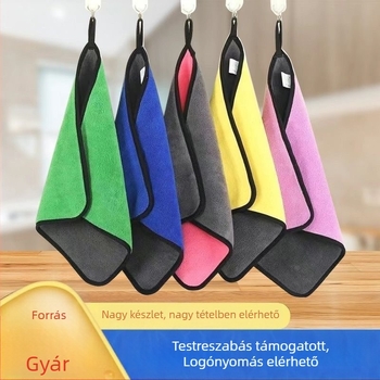 Konyhai törölköző fából készült rostból üvegfelületekhez (szálmentes, nyommentes)