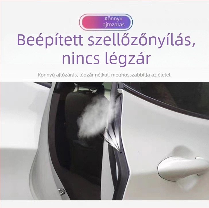 Autóajtó gumitömítő – univerzális, egész autóra kiterjedő zajcsökkentés, por- és vízálló