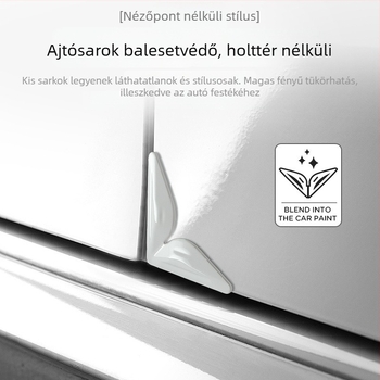 Autóajtó ütésálló csík – PU anyag, modell Anti-collision angle, általános kompatibilitás, testreszabott feldolgozás, márka Duoduo Cloud