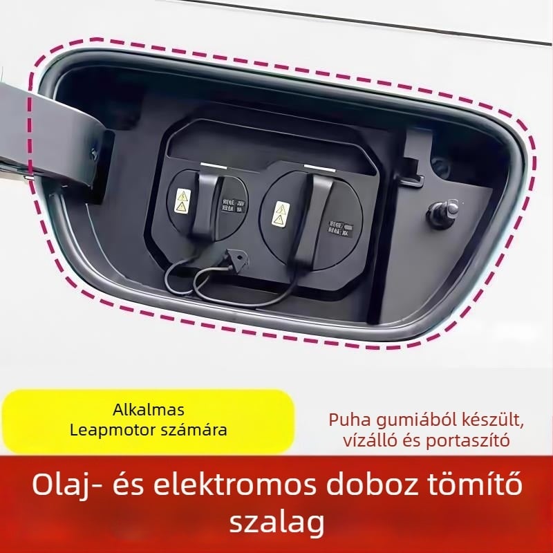 Mechanikai tömítés a tankfedélhez — por- és esőálló szalag, deszikkáns betét, kompatibilis a középső konzollal, modell C01B10C11C10C16