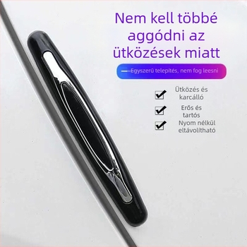 Tongtong optimization Autóajtó élvédő és hátsó tükör védőcsík – PVC+ABS, modell 9216, univerzális