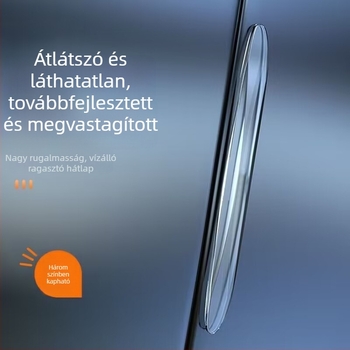 Láthatatlan autóajtó élvédő csík – ütközés elleni védelem az ajtónyitásnál és tükrök védelme, öntapadós szalag