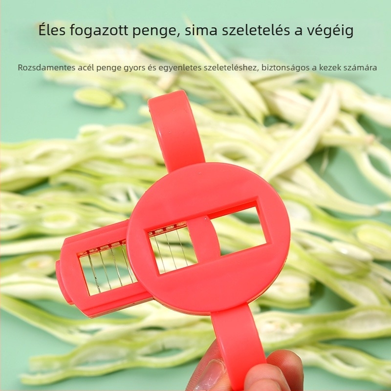 Többcélú zöldségvágó reszelő és vágó funkciókkal, hordozható konyhai eszköz, logó testreszabható