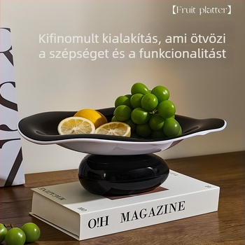 Műanyag gyümölcstál, márka Small Nose, első osztályú minőség, egyszerű stílus