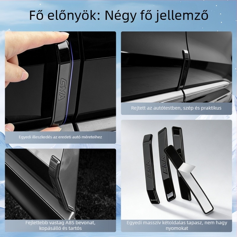 Geely Boyue L 4. generációs ajtókhoz készülő ütközésgátló szalag, Mandini ABS