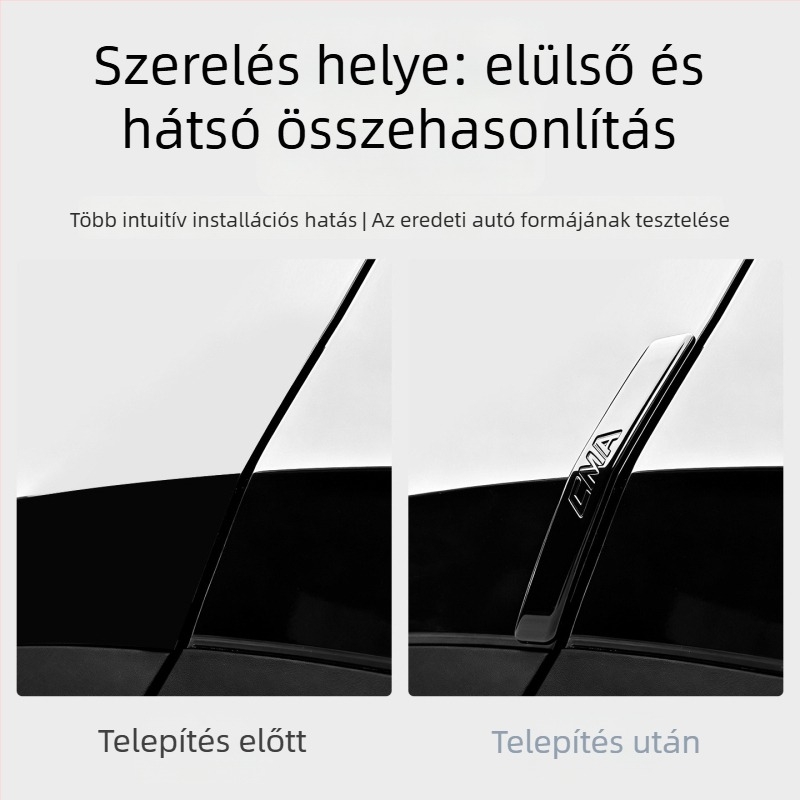 Geely Boyue L 4. generációs ajtókhoz készülő ütközésgátló szalag, Mandini ABS