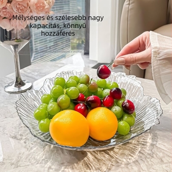 2 darabos gyümölcstál készlet nappali asztalhoz, egyszerű stílus