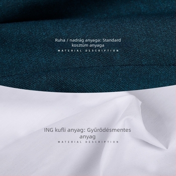 Gyerekeknek szóló háromrészes kosztüm brit stílusban, csíkos mintával, 3–8 éveseknek, 70% poliészter