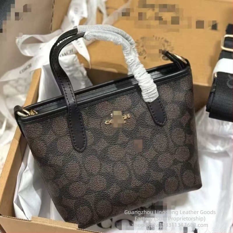 City15 Tote táska klasszikus monogrammal, mini, elegáns női crossbody táska