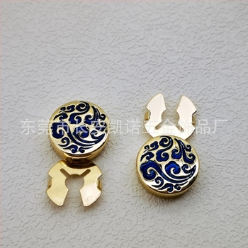 Réz anyagú mandzsettagombok, ametiszt kristály, elektroplakálás, Kainuo márka, férfi elegáns stílus