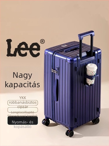 LEE 30 hüvelykes utazótáska, forgó kerekekkel, kemény héj, nagy kapacitás, uniszex, TSA zár
