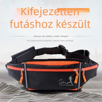 CHATMATE uniszex deréktáska futáshoz — vízálló, lélegző, lopás elleni védelem.