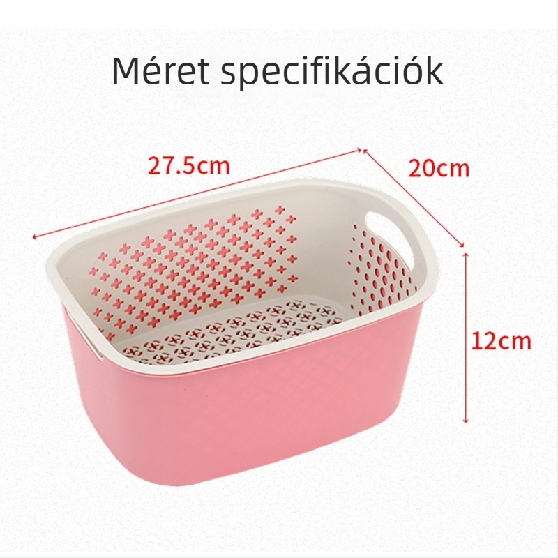 Műanyag szárítókosár, multifunkcionális, modern minimalist stílus, logó nyomtatása lehetséges