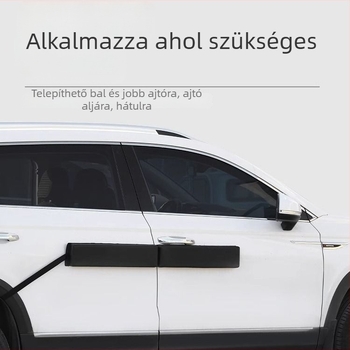 Autóajtó ütközésvédő szalag mágneses szívóerővel, univerzális méret, karcolásvédő párna