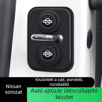 Szilikon ajtózárvédő – ütközés elleni védelem Nissan számára