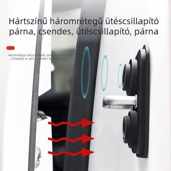 Szilikon ajtózárvédő – ütközés elleni védelem Nissan számára