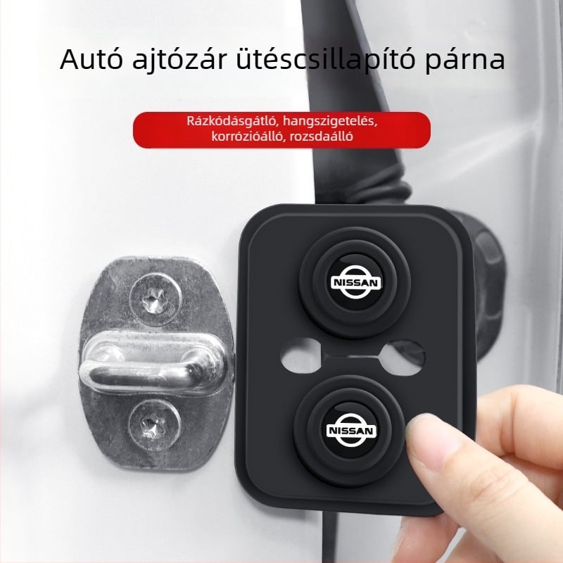 Szilikon ajtózárvédő – ütközés elleni védelem Nissan számára