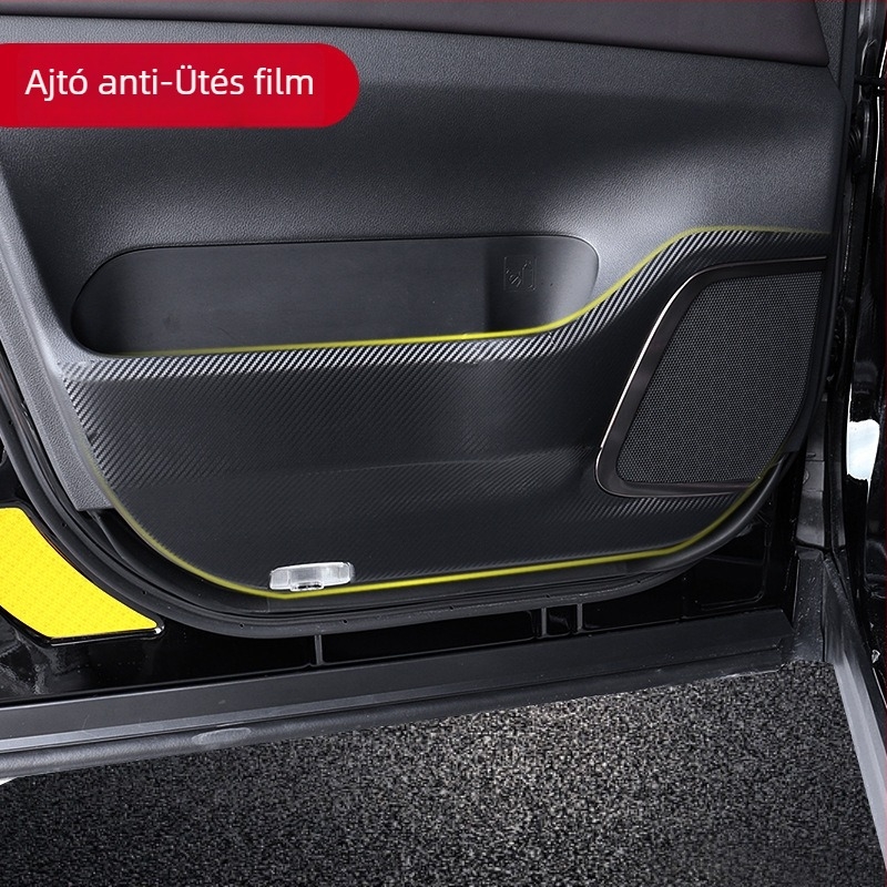 Ajtóvédő fólia belső kartámasz Alphard/Vellfire, PVC, ALF40, Happy Fire, ütközésgátló ragasztó