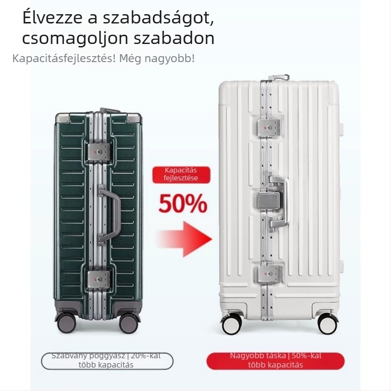 Big Mouth Monkey ABS+PC utazótáska bővítéssel, vízálló, töltőporttal és pohártartóval, univerzális kerekek, 4 kg, hagyományos kombinációs zár