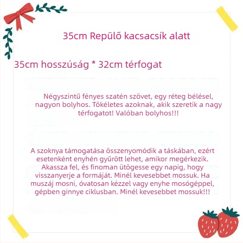 Lolita szoknya puffos sziluettel; márka Happy jiangnan; készleten; felnőttek; 2024 ősz