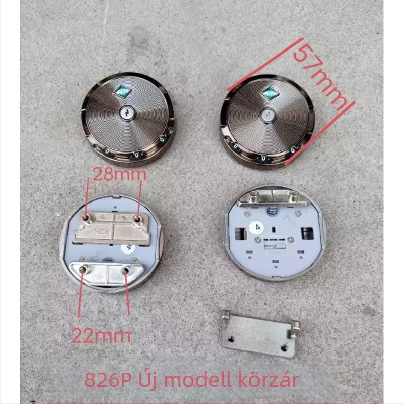 Poggyász körkörös kombinációs zár – lopás elleni, anyag: műanyag, táska kiegészítő