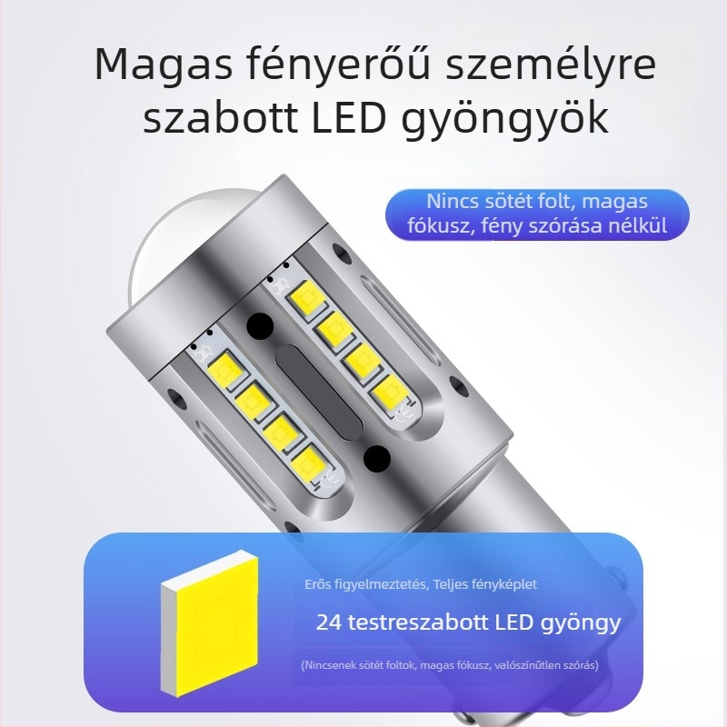 JC LED tolató hátsó lámpa – 24W, 12-36V, 12000LM, 0.7A, 50000h
