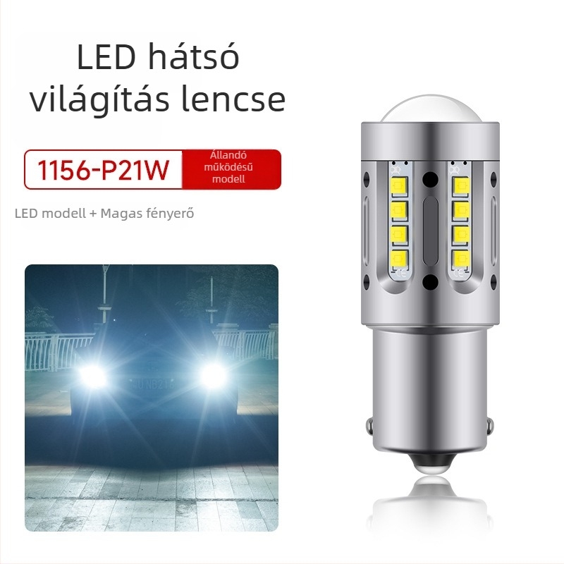 JC LED tolató hátsó lámpa – 24W, 12-36V, 12000LM, 0.7A, 50000h