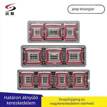 LED hátsó lámpa készlet teherautók és pótkocsikhoz, 24V, LED fényforrás, modell: hátsó lámpa