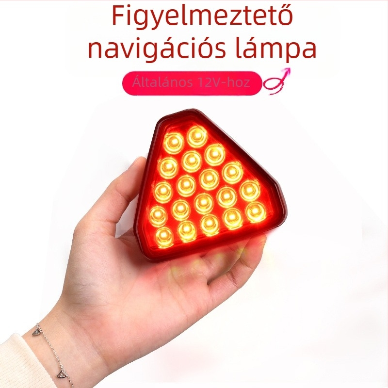 Autó LED hátsó lámpa: féklámpa, pilóta lámpa, hátsó ütközésfigyelmeztetés, ködfény, krúz fény, villogó hátsó lámpa, 12V