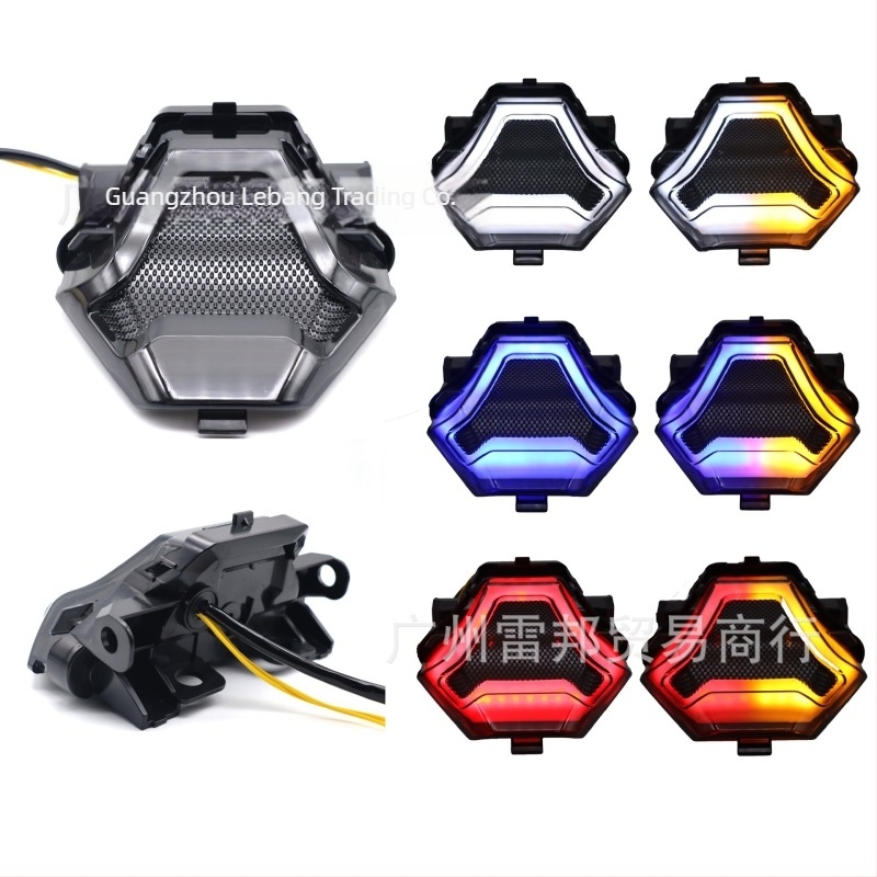 Yamaha R3/R25/R15Z motorkerékpár LED hátsó lámpa LED fényvezetővel (12V, 1W, Modell RBNWD-020)