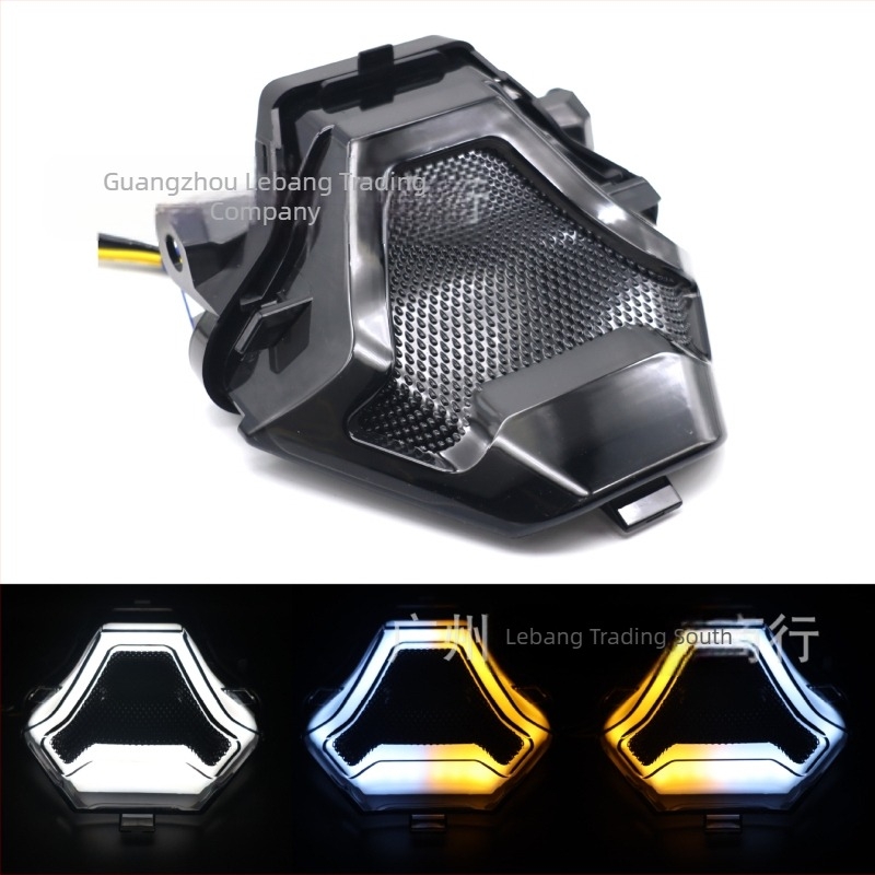 Yamaha R3/R25/R15Z motorkerékpár LED hátsó lámpa LED fényvezetővel (12V, 1W, Modell RBNWD-020)