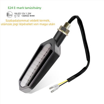 Yilongfan Y-A05-Y 24-LED kettős színű LED jelző, 12V, 3000K