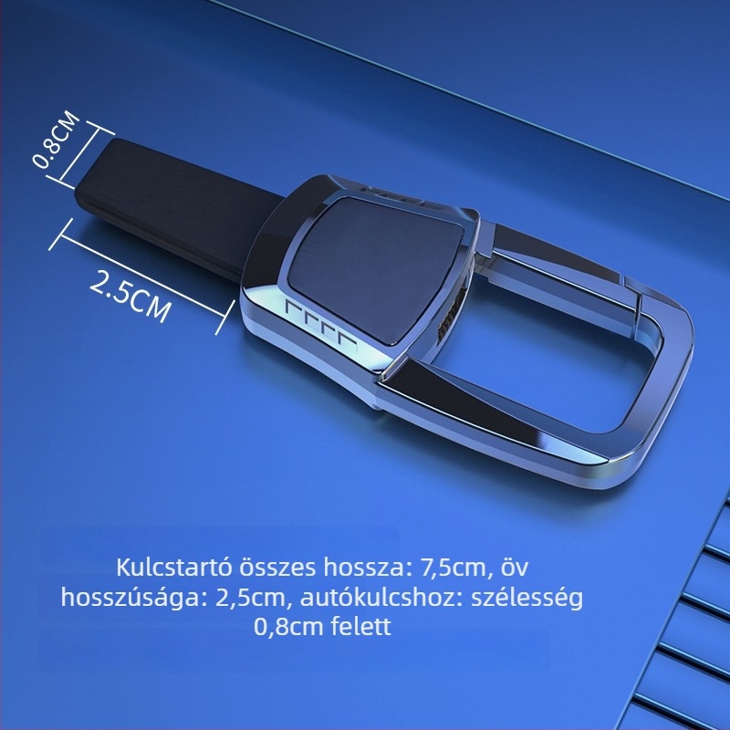 BYD kulcstartó, cink ötvözet, egyszerű stílus