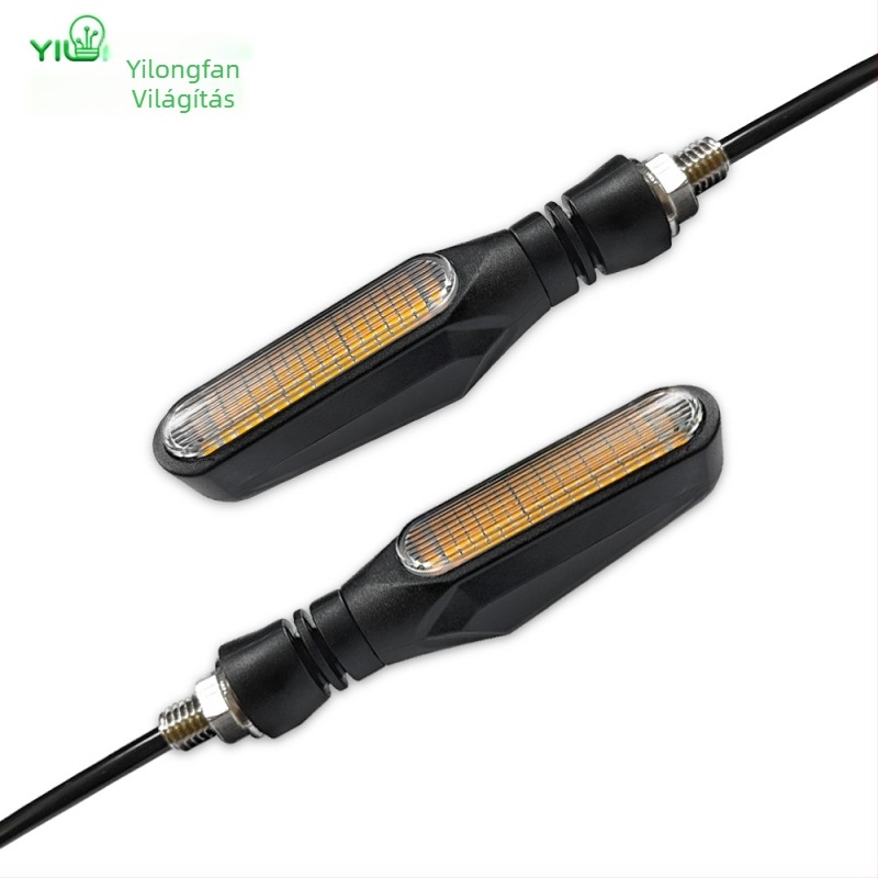 Motorkerékpár LED hátsó lámpa, 36LED, 2835SMD, 12,8V DC, modell Y-C01, 3-in-1: futófény, index, féklámpa