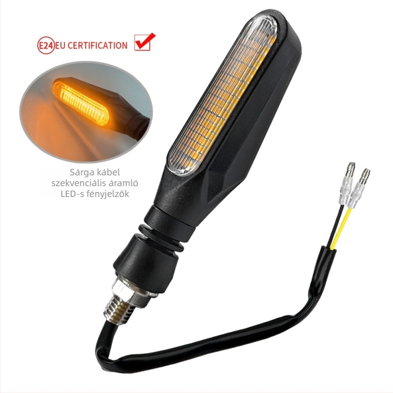 Motorkerékpár LED hátsó lámpa, 36LED, 2835SMD, 12,8V DC, modell Y-C01, 3-in-1: futófény, index, féklámpa