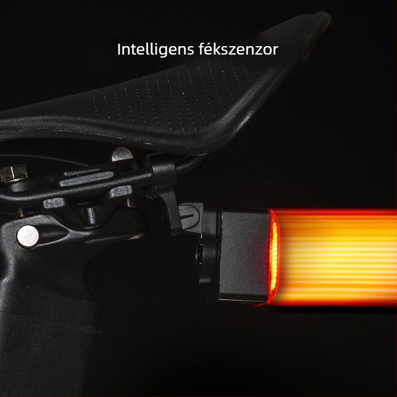 Anqiyou NQY DIY programozható hátsó kerékpár lámpa intelligens szenzorral országúti kerékpárokhoz