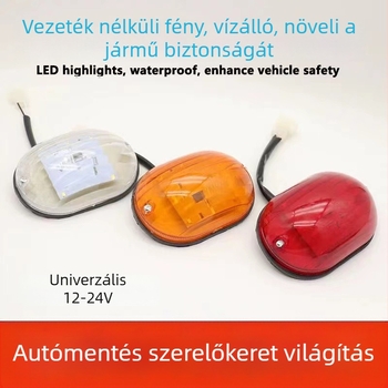 Daru teherautó jelzőfény Gy1001008, LED, 24V, ABS ház
