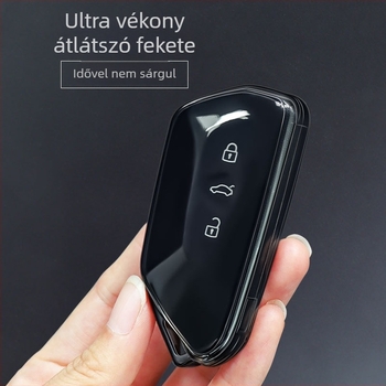 Volkswagen kulcstartó tok – teljes készlet, TPU anyag, egyszerű stílus