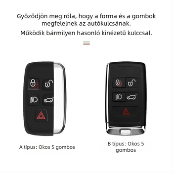 Nancheng kulcstartó Land Roverhez – velúr, egyszerű stílus