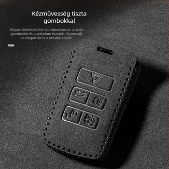 Nancheng kulcstartó Land Roverhez – velúr, egyszerű stílus