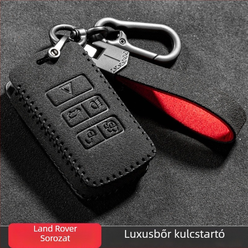Nancheng kulcstartó Land Roverhez – velúr, egyszerű stílus